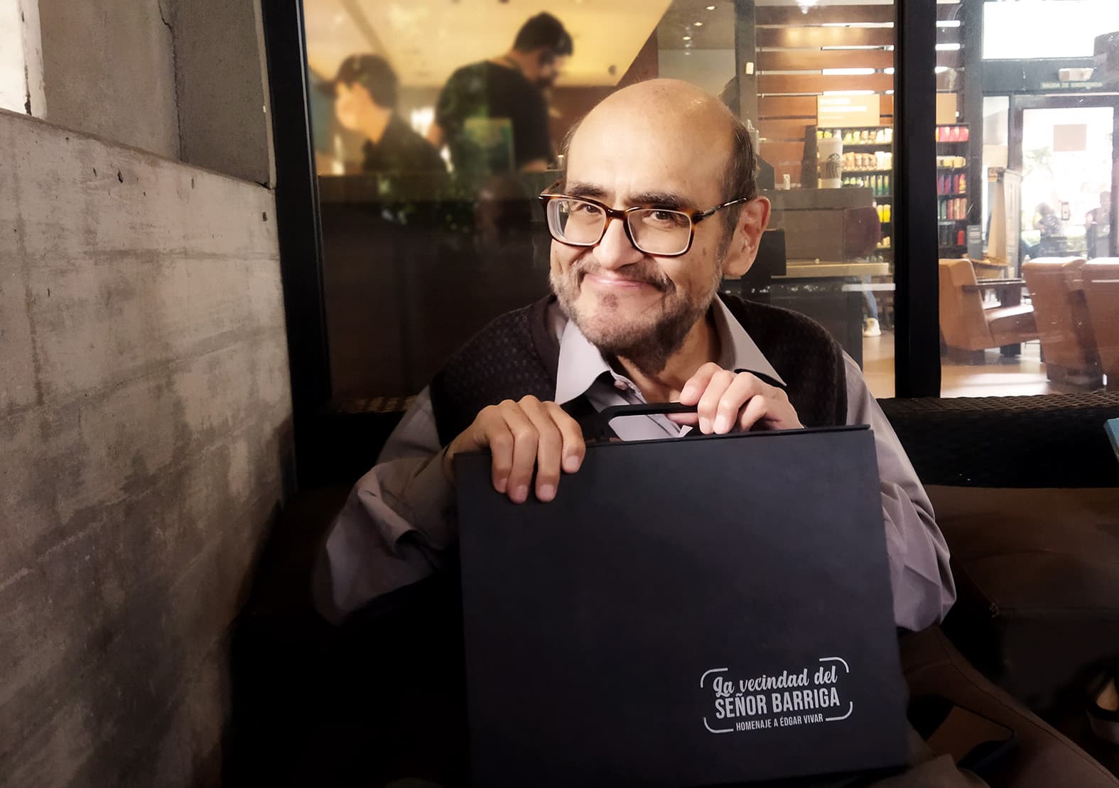 Imagen de la exposición La vecindad del Señor Barriga: Homenaje a Edgar Vivar