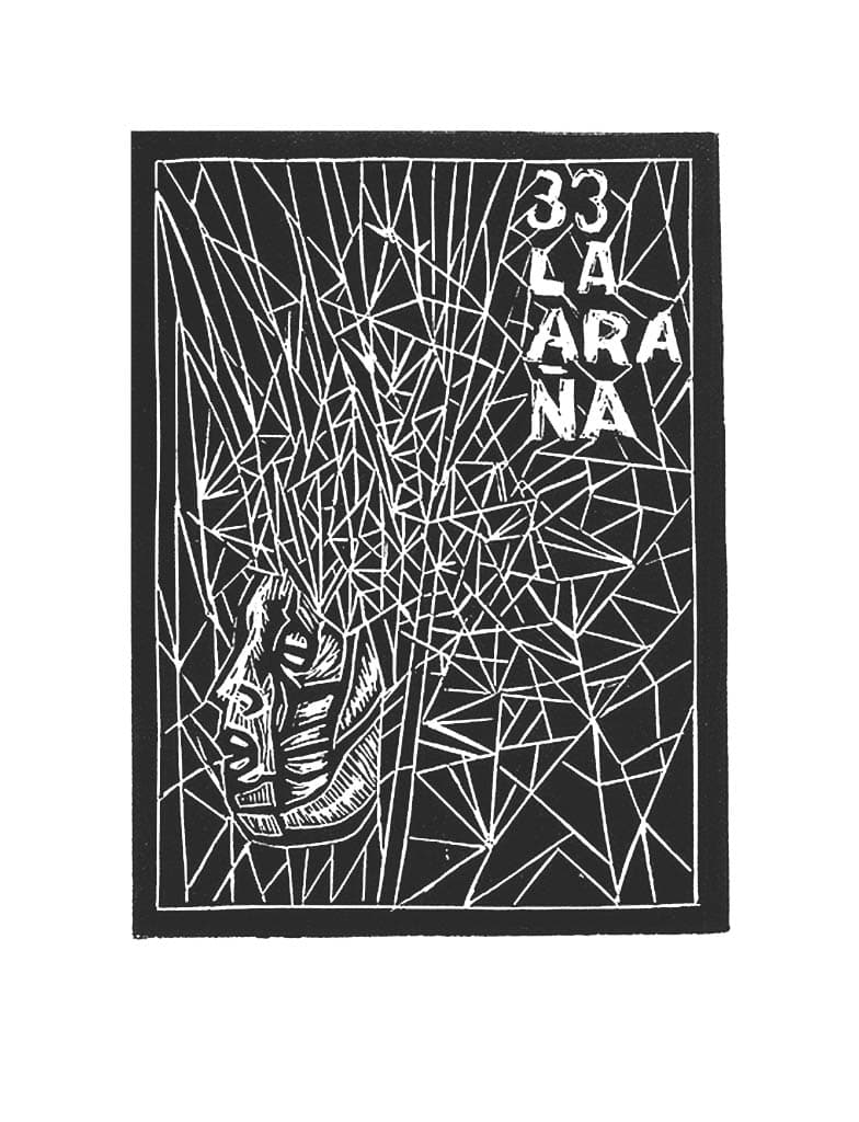 Carta de Lotería 33 - LA ARAÑA