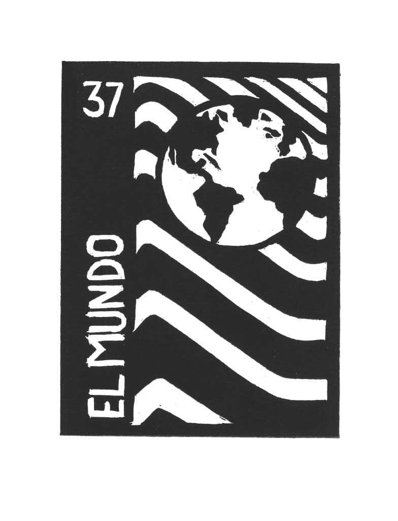 Carta de Lotería 37 - EL MUNDO