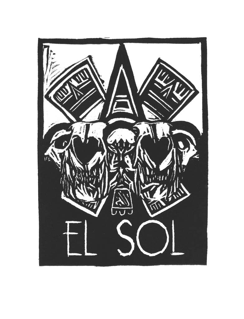 Carta de Lotería 46 - EL SOL