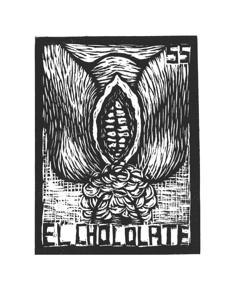 Carta de Lotería 55 - El Chocolate