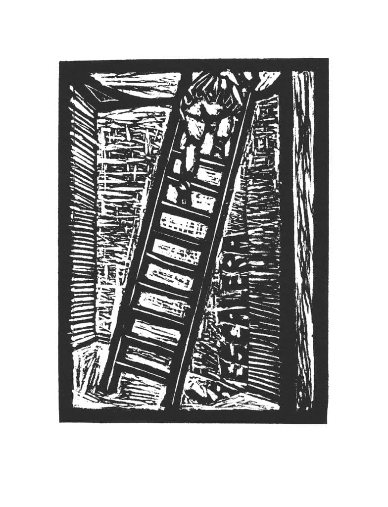 Carta de Lotería 7 - LA ESCALERA