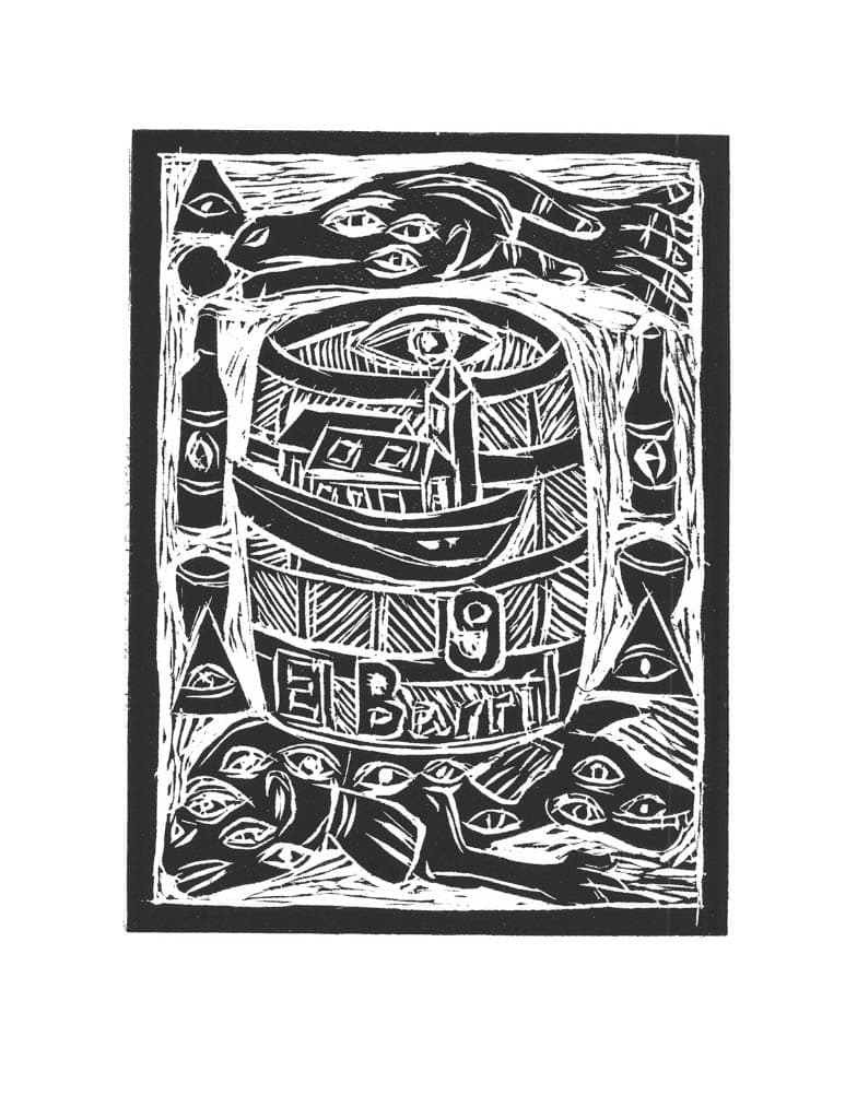 Carta de Lotería 9 - EL BARRIL